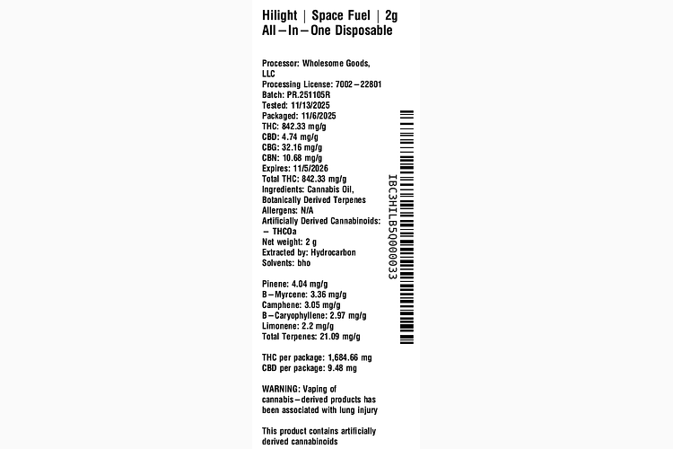 Space Fuel by Hilight