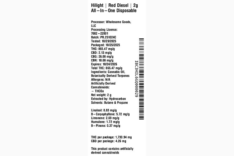 Red Diesel All-In-One by Hilight