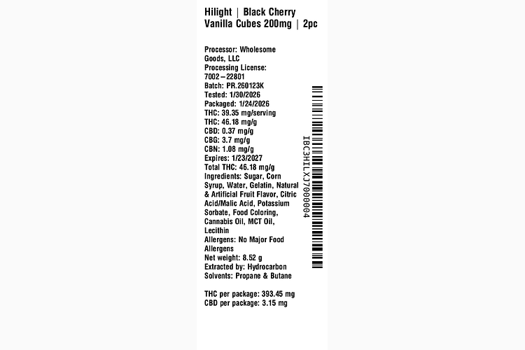 Black Cherry Vanilla by Hilight