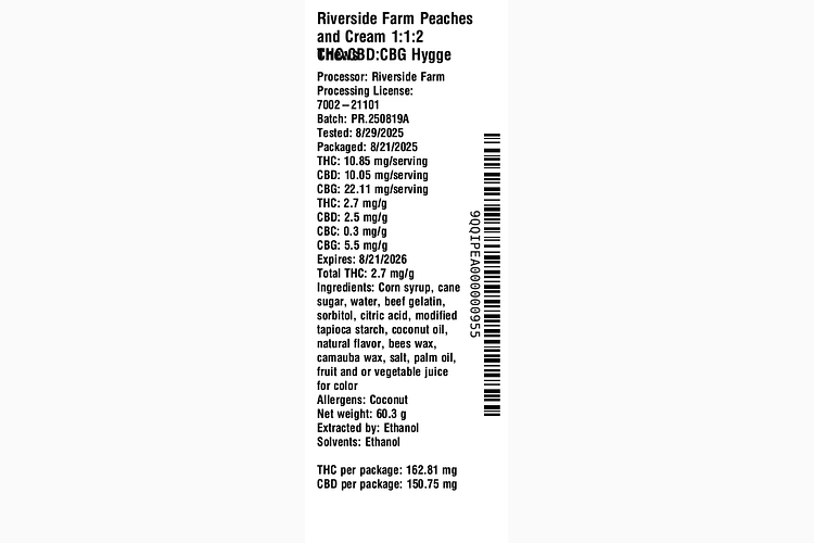 Peaches and Cream Hygge Chews by Riverside Farm