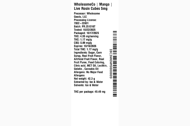 Mango by WholesomeCo