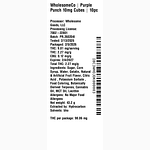 Purple Punch by WholesomeCo