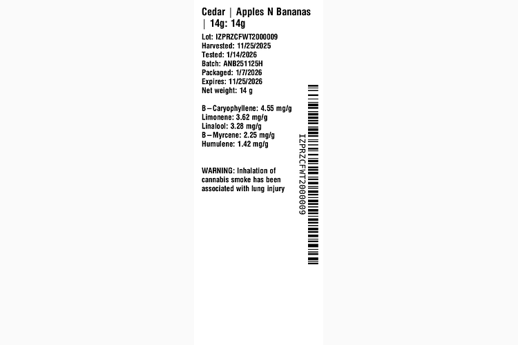 Apples N Bananas by Cedar