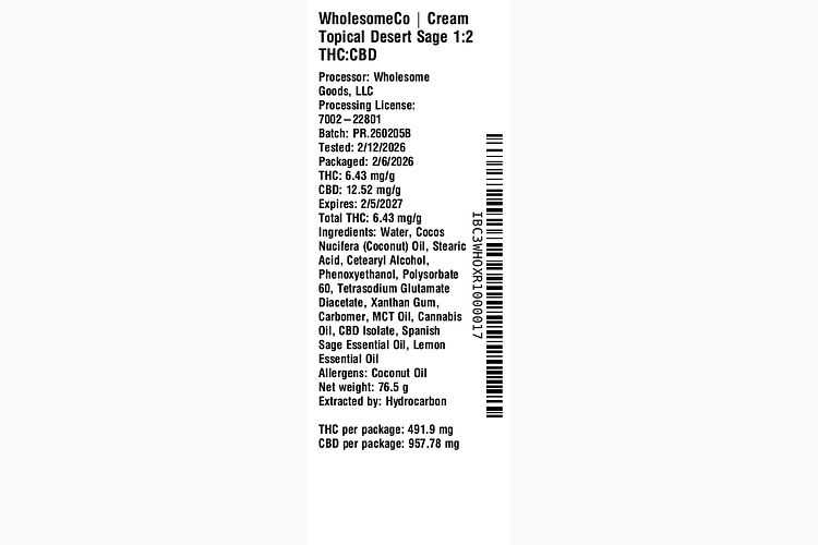 Desert Sage by WholesomeCo