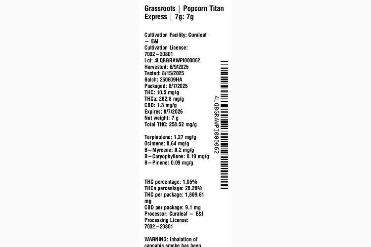 Titan Express by Grassroots