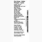 Golden Pineapple by Pure Plan