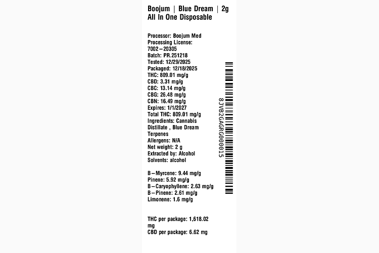 Blue Dream by Boojum