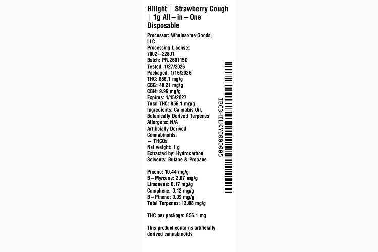 Strawberry Cough by Hilight