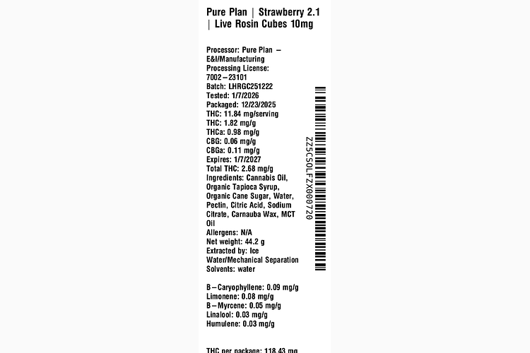 Strawberry 2.1 by Pure Plan