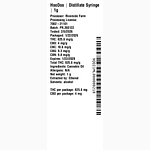 Distillate Syringe by HooDoo