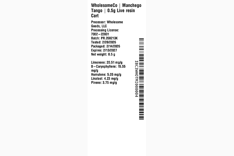 Manchego Tango by WholesomeCo