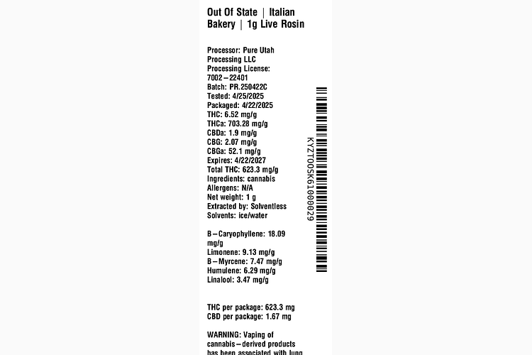 Italian Bakery by Out of State