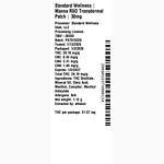 Manna RSO Transdermal Patch Single by The Standard