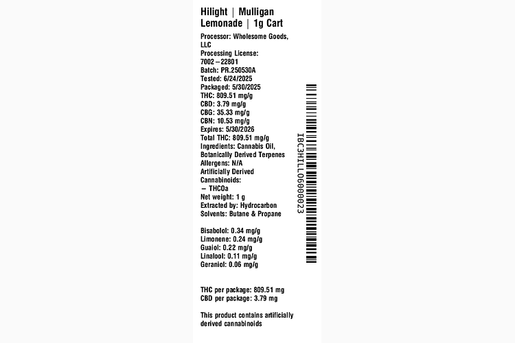 Mulligan Lemonade by Hilight