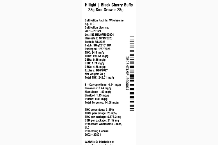 Black Cherry Buffs by Hilight