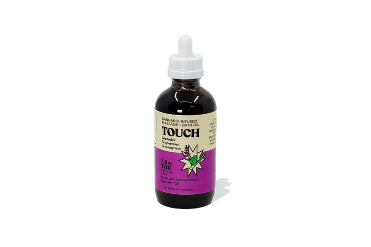 Cannabis Infused Massage Bath Oil 450mg THC 0042 by Boojum