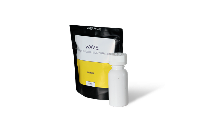 Lemon Liquid Suspension by Wave