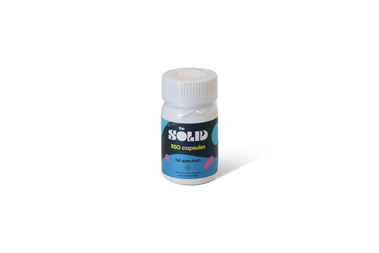 High Dose RSO Capsules by The Solid