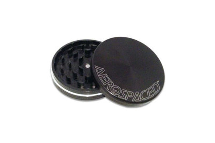 H.S Aerospaced 2 Stage Grinder 2.0" (50mm) Black by AeroSpaced By Higher Standards