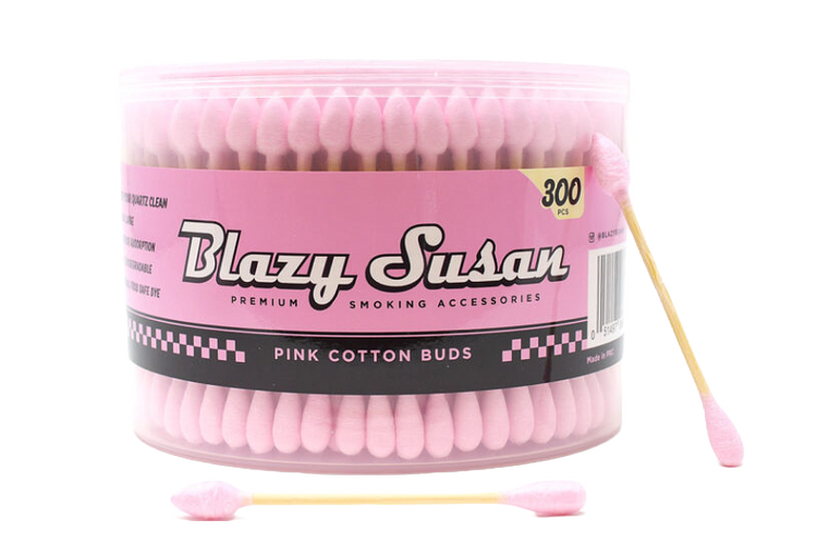 Blazy Susan Pink Q-Tips - 300ct by Blazy Susan
