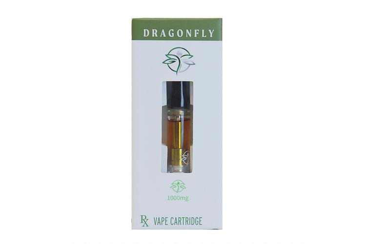 Dragonfly Daily Biscotti 1 gr Vape Cartridge WholesomeCo