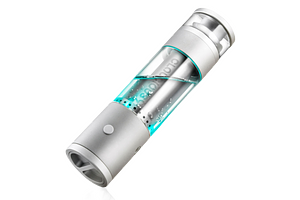 Hydrology9 Liquid Filtration Dry Herb Vaporizer | Silver by Cloudious9