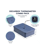 DecarbBox & Thermometer Combo Pack by Magical