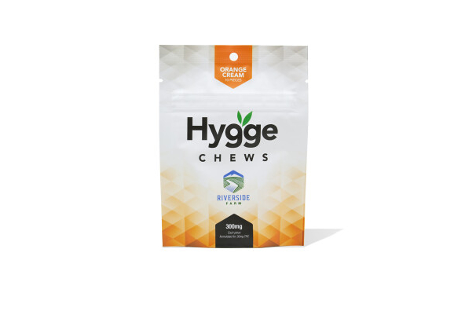 Riverside Farm Orange Cream Hygge Chews 30mg THC 10pack WholesomeCo