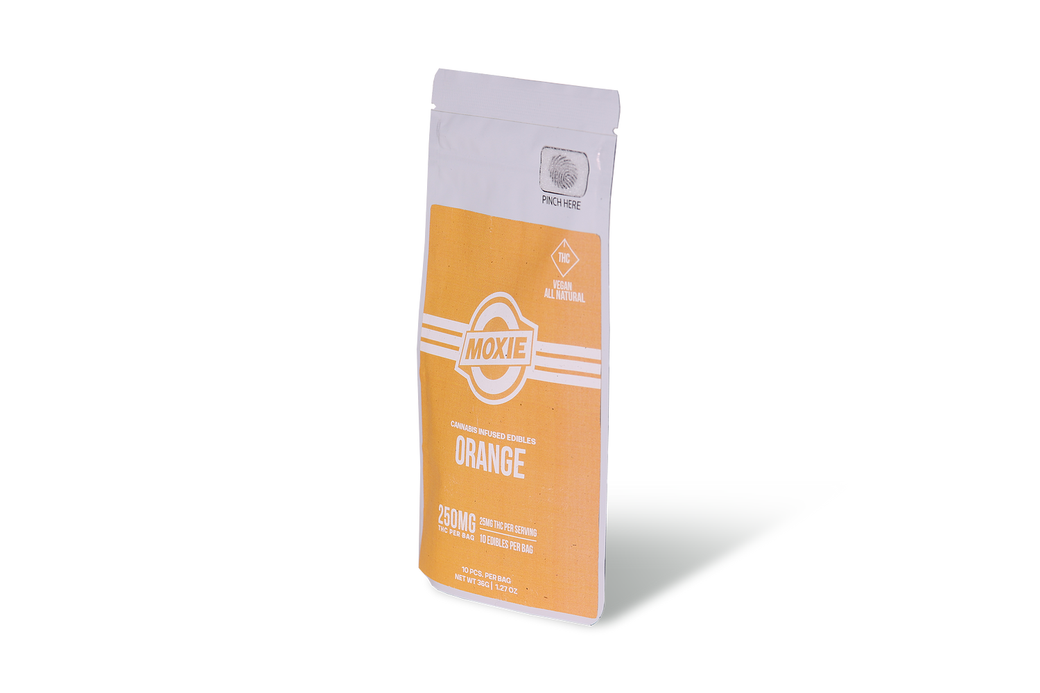 Moxie Orange Raspberry Cubes 25mg 10pack WholesomeCo