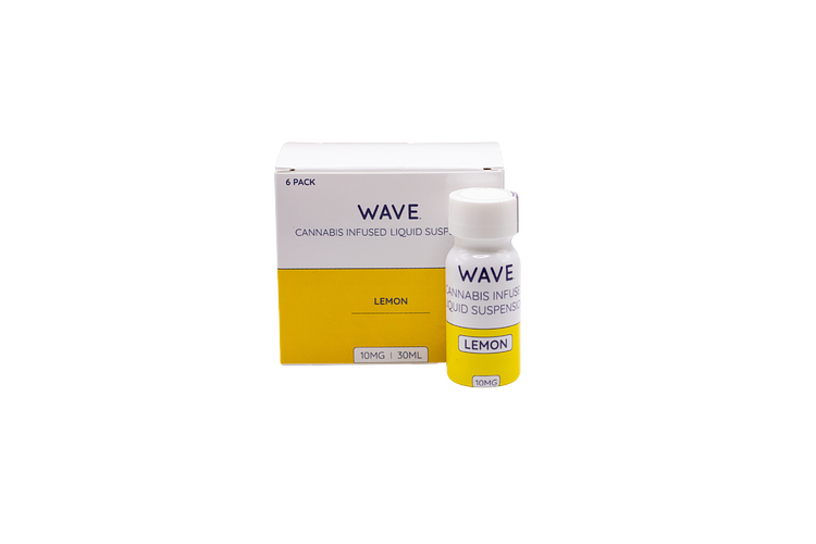 Lemon Liquid Suspension by Wave