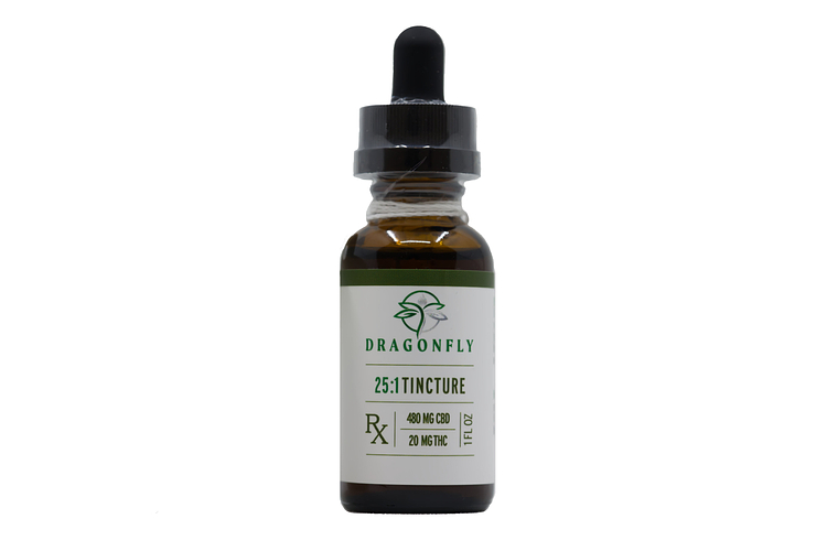 25:1 CBD:THC Tincture by Dragonfly
