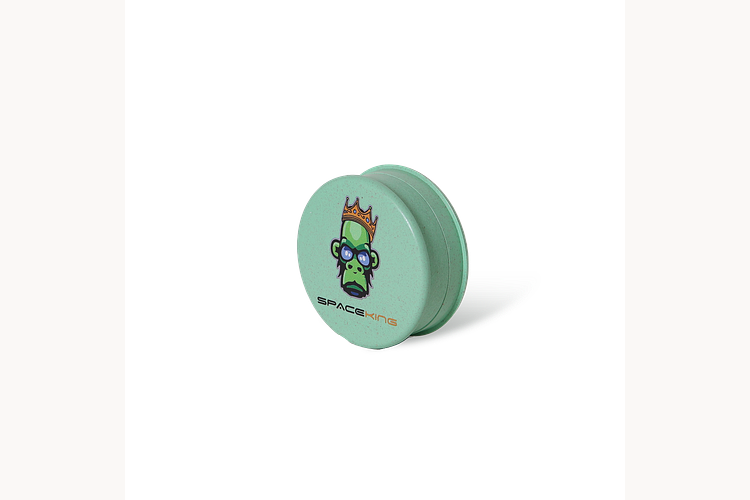Biodegradable 63mm 3 Piece Grinder by Space King